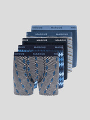 5pak Bokserek Męskich Marcus Undertøj Roxy Mix 40-200085 7073