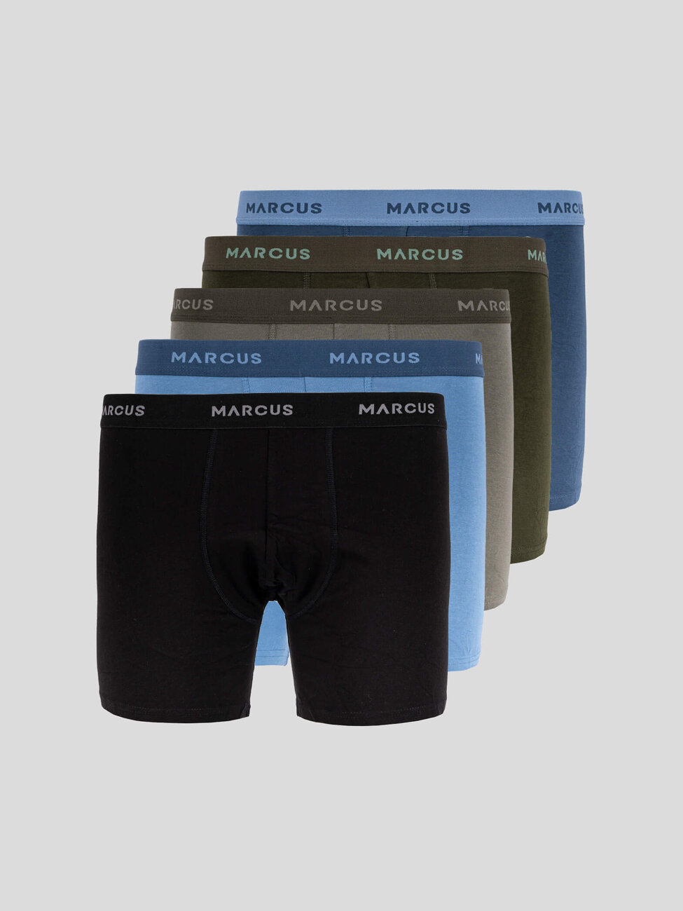 5pak Męskich Bokserek Marcus Undertøj Roxy Solid Mix 40-200086 7074