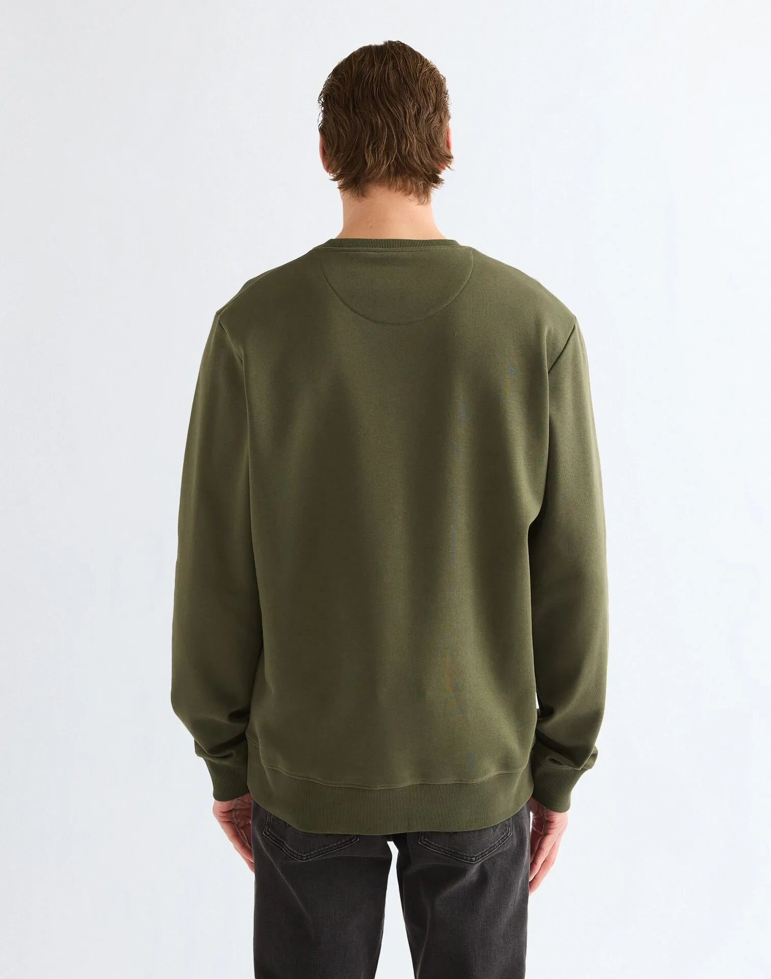BLUZA MĘSKA WRANGLER AMERICANA CREW DEEP DEPTHS 112387805