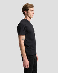 BLUZKI MĘSKIE LEE POCKET TEE BLACK 112387254