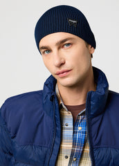 Czapka Zimowa Unisex Wrangler Easy Beanie Navy 112372931