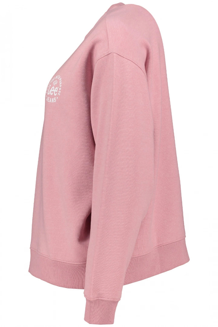 Damska Bluza Lee Crew Sweater Pretty Plum 112371895
