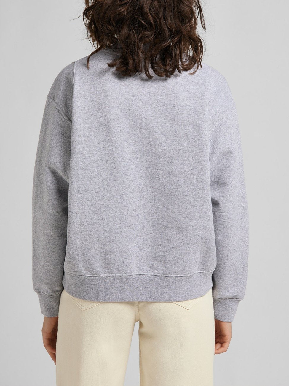 DAMSKA BLUZA LEE CUT & SEW RAGLAN SWS GREY MELE L36UTX37 112107919