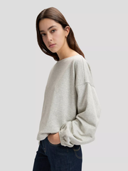 DAMSKA BLUZA LEE DRAMATIC SLEEVE SWS GREY HEATHER 112379421