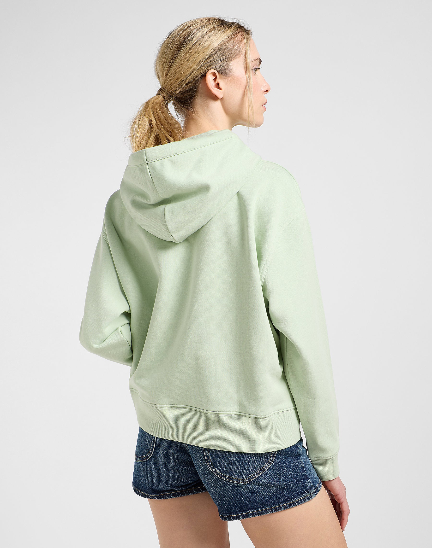 Damska Bluza Lee Essential Hoodie Soft Sage 112363839