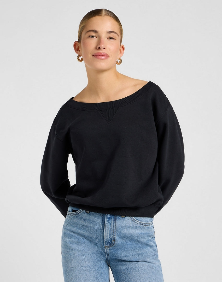 Damska Bluza Lee Off Shoulder Sws Unionall Black 112371335