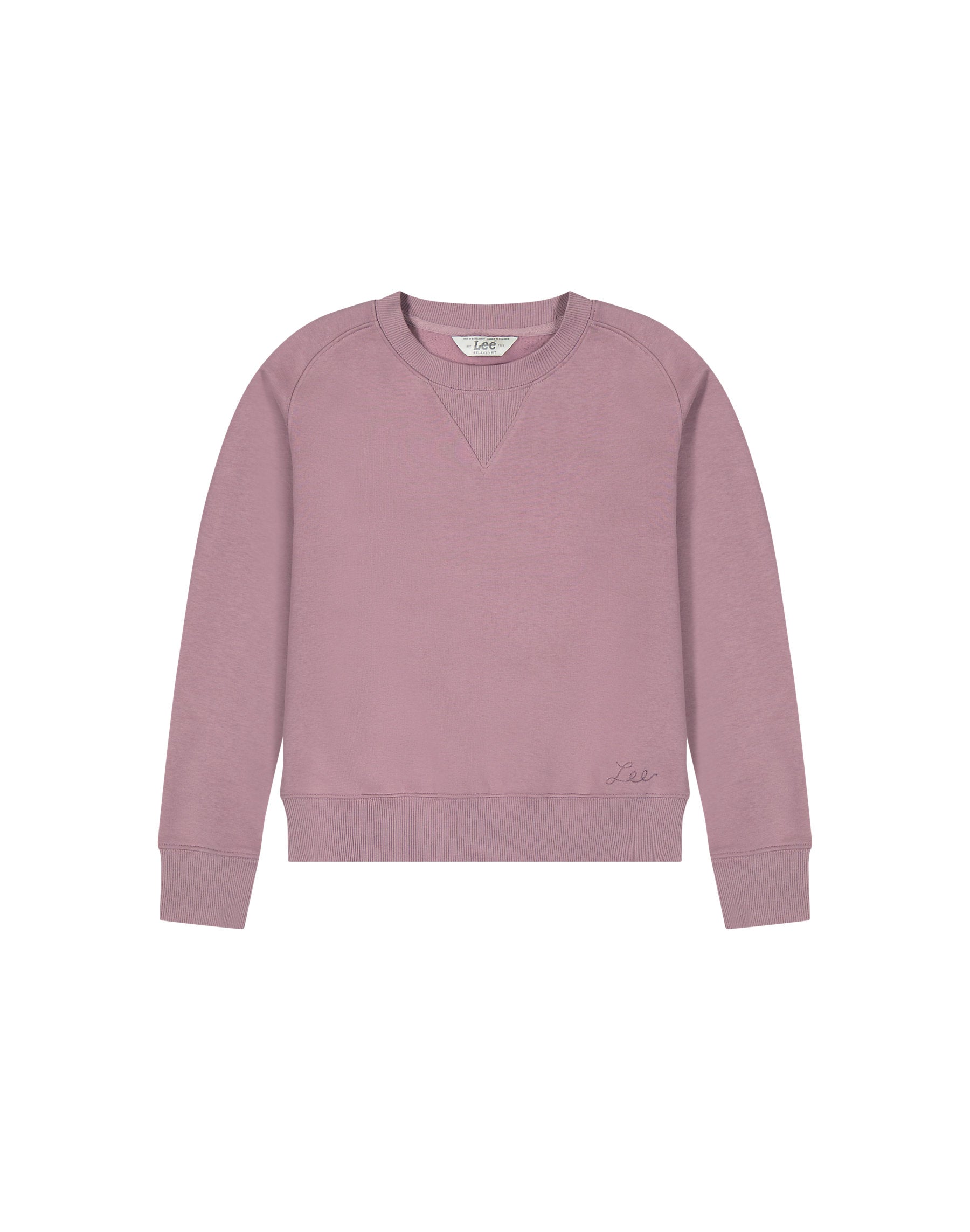 Damska Bluza Lee Raglan Crew Sws Plumberry 112371294