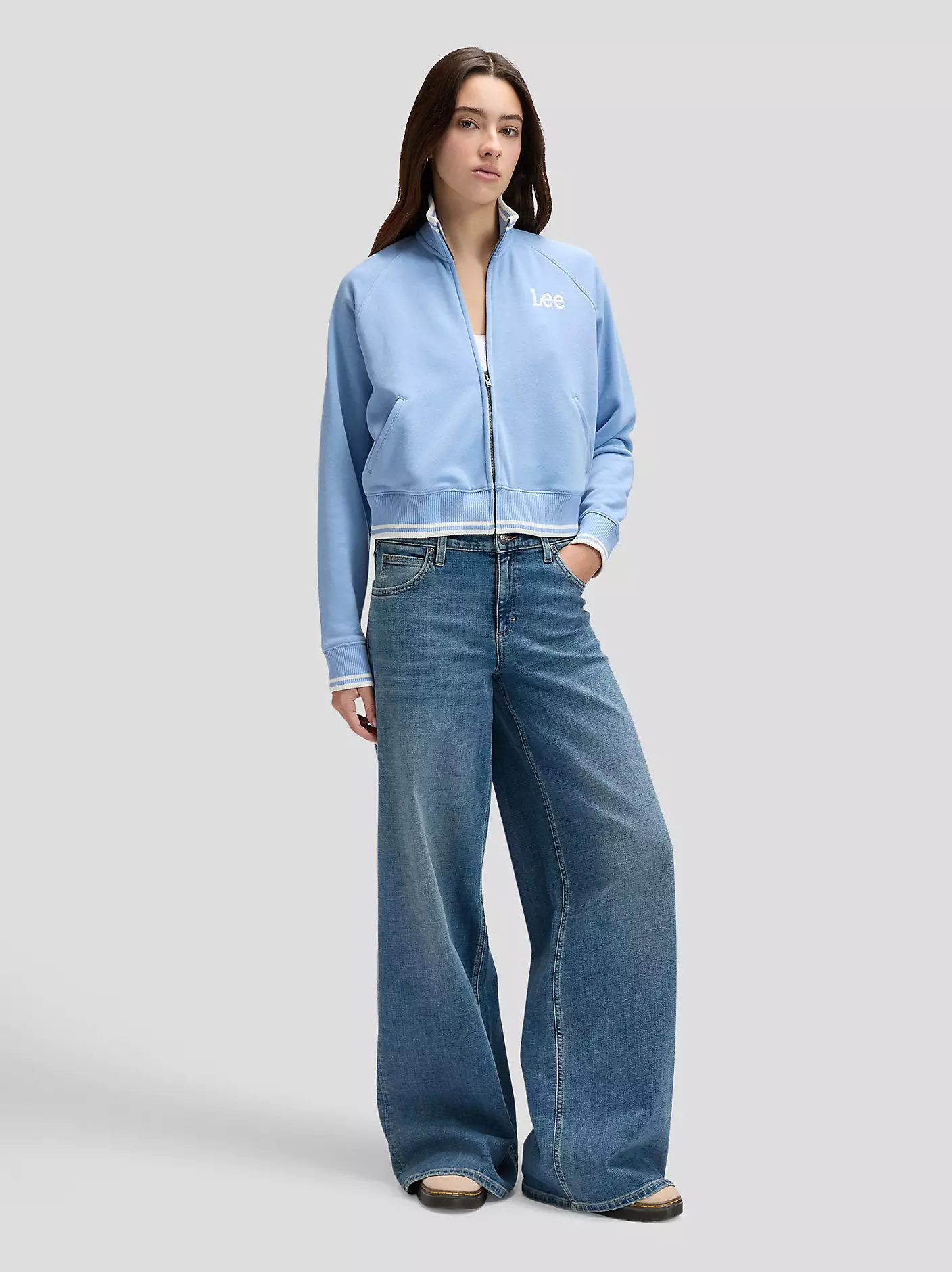 DAMSKA BLUZA LEE ZIP UP HALOGEN 112376984