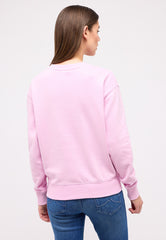 DAMSKA BLUZA MUSTANG LOGO Aberdeen Pink Lavender 1014960 8070
