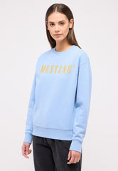 DAMSKA BLUZA MUSTANG LOGO Aberdeen Placid Blue 1014960 5057
