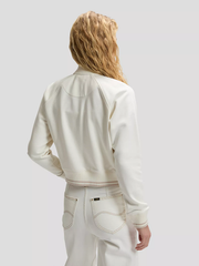 DAMSKA BLUZA ROZPINANA LEE ZIP UP ECRU 112376983