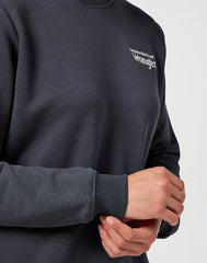 DAMSKA BLUZA WRANGLER REGULAR SWEAT FADED BLACK 112356510