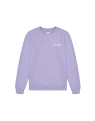 DAMSKA BLUZA WRANGLER REGULAR SWEAT SWEET LAVENDER 112355290