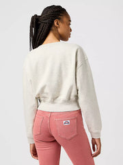 Damska Bluza Wrangler Relaxed Sweatshirt Oat 112362582