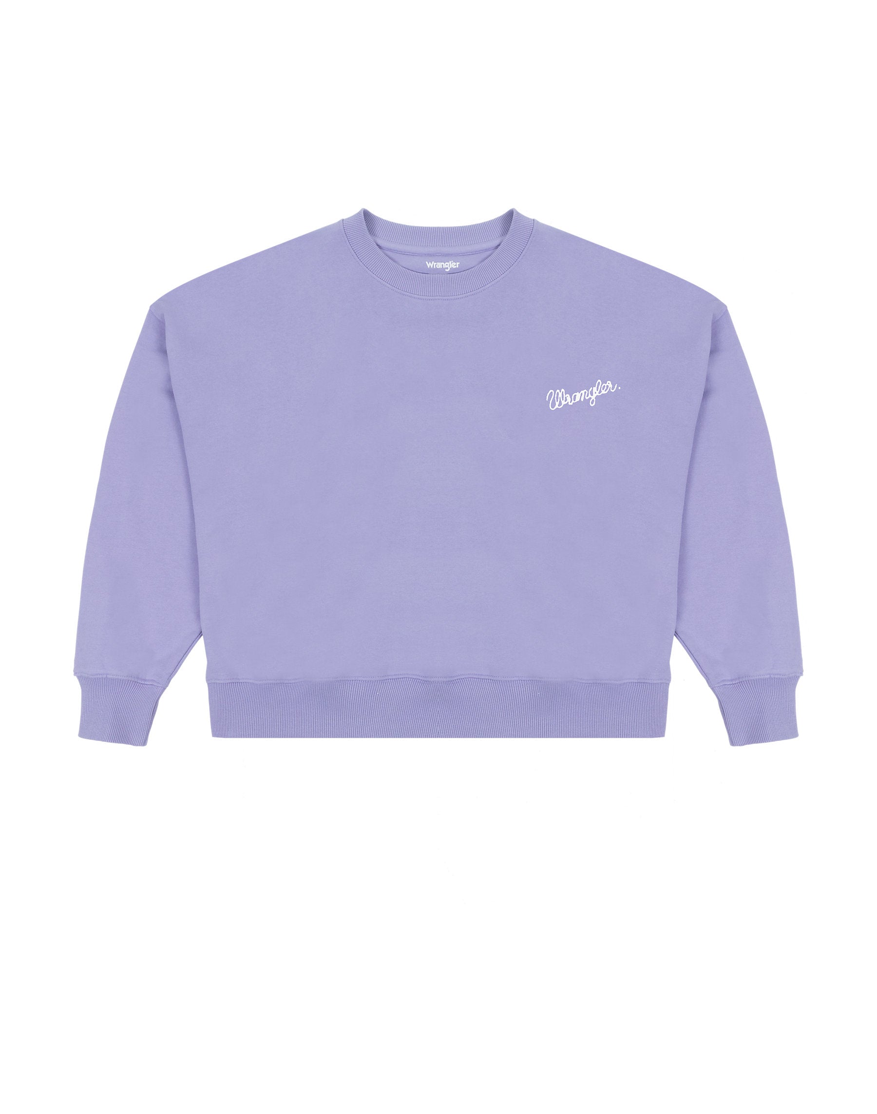 DAMSKA BLUZA WRANGLER RELAXED SWEATSHIRT SWEET LAVENDER 112343712