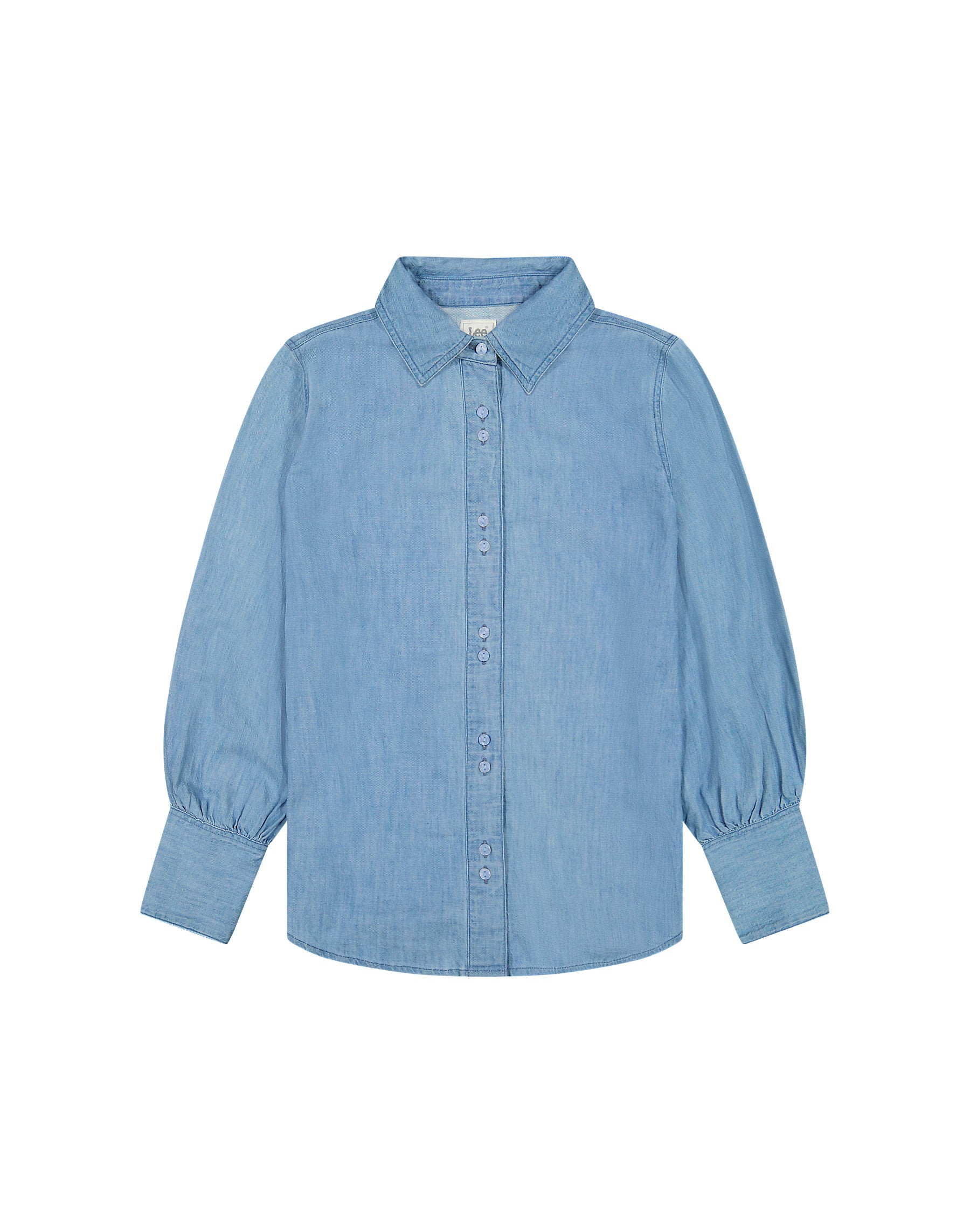 Damska Koszula Jeansowa Lee Balloon Sleeve Shirt Never Ages 112370985