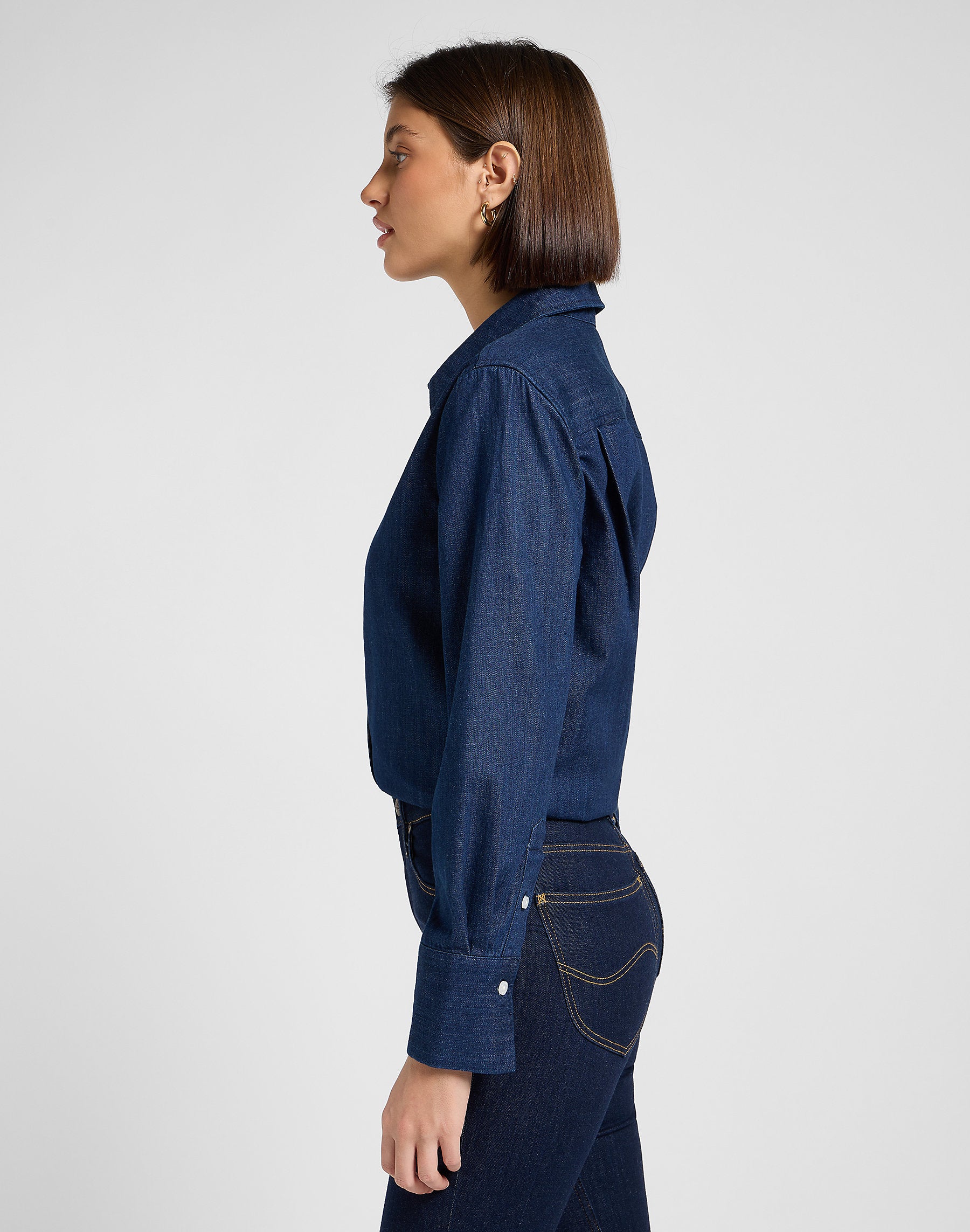Damska Koszula Jeansowa Lee Classic Shirt Not My Type 112370960