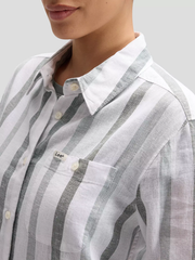DAMSKA KOSZULA LEE ALL PURPOSE SHIRT DESERT SAGE STRIP 112376961