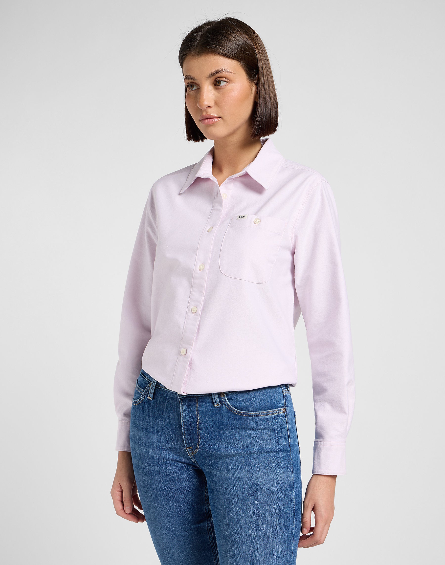 Damska Koszula Lee All Purpose Shirt Pinky Plum 112370989