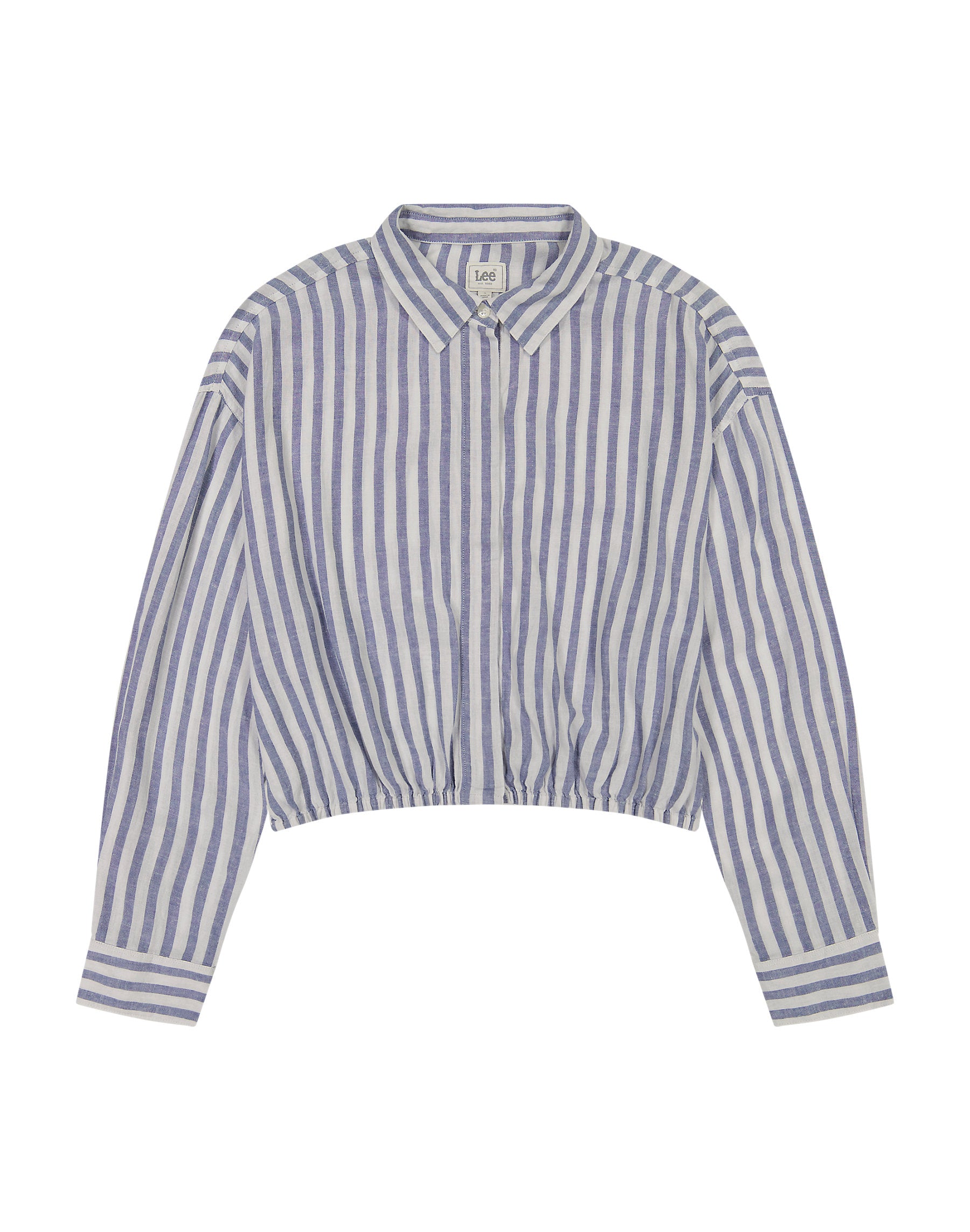 Damska Koszula Lee Elasticated Shirt Surf Blue Stripe 112363503