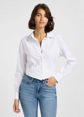 Damska Koszula Lee Pocketless Shirt Bright White 112363627