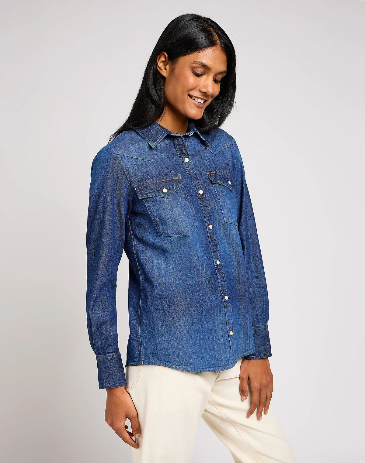 DAMSKA KOSZULA LEE REGULAR WESTERN SHIRT THROUGH THE W 112350256