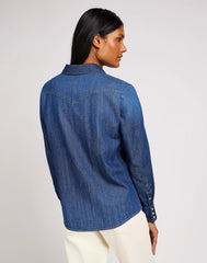 DAMSKA KOSZULA LEE REGULAR WESTERN SHIRT THROUGH THE W 112350256