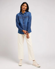 DAMSKA KOSZULA LEE REGULAR WESTERN SHIRT THROUGH THE W 112350256