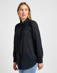Damska Koszula Lee Shirred Blouse Unionall Blk 112341608