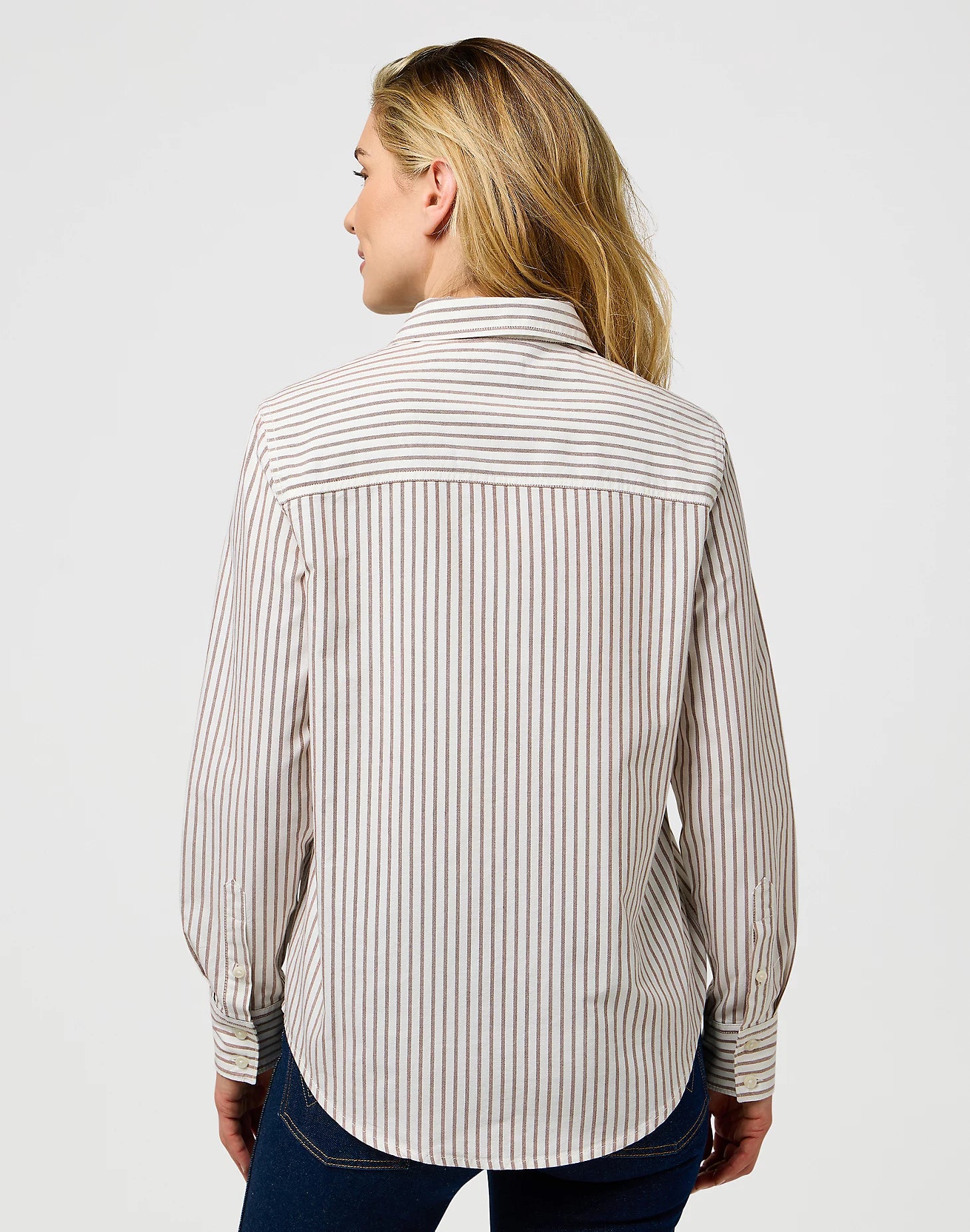 Damska Koszula Wrangler 1 Pkt Shirt Cognac 112370777