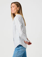 DAMSKA KOSZULA WRANGLER 1 PKT SHIRT NIAGARA MIST 112362596