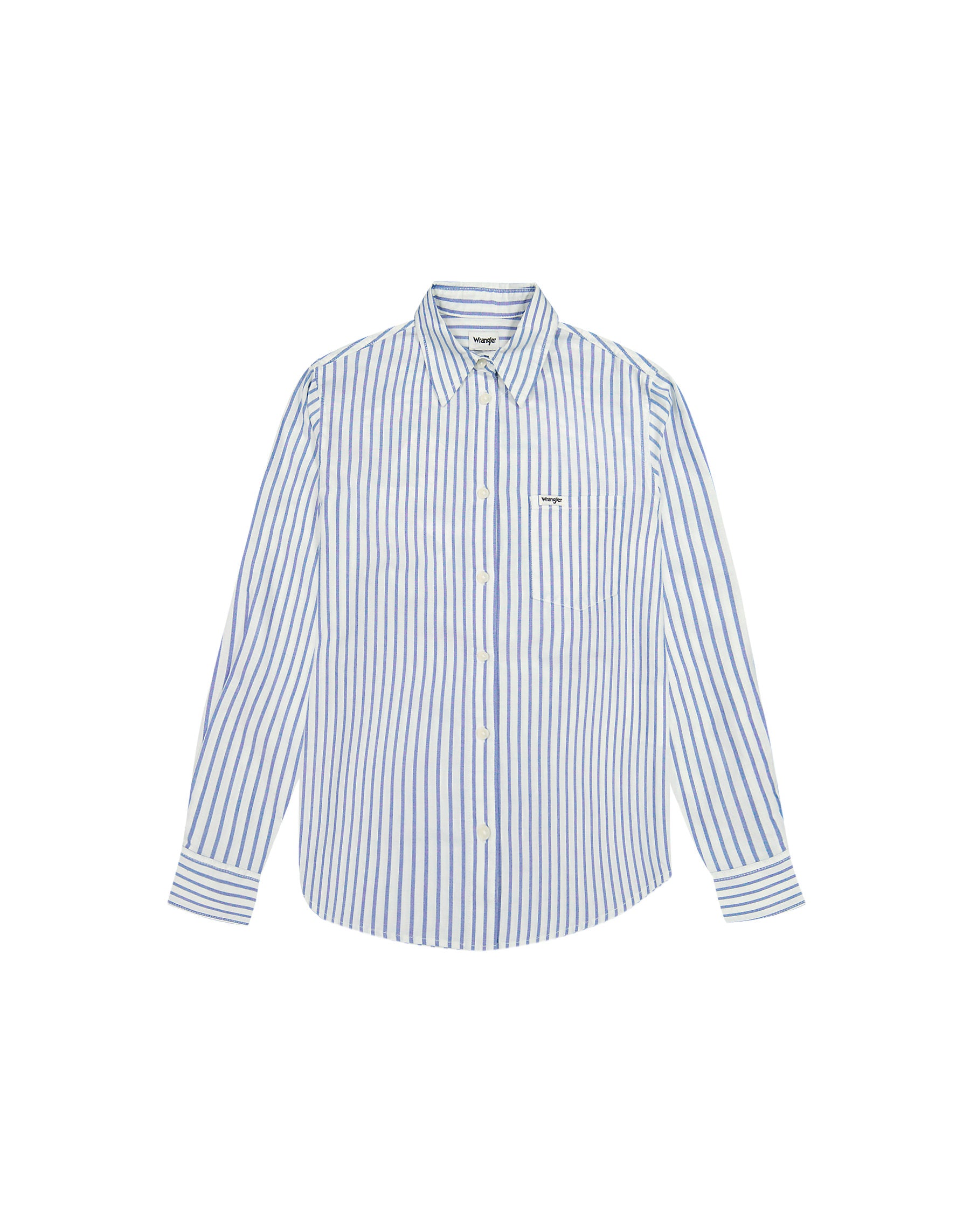 Damska Koszula Wrangler 1 Pkt Shirt Wrangler Blue 112370778