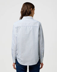 Damska Koszula Wrangler 1 Pkt Shirt Wrangler Blue 112370778