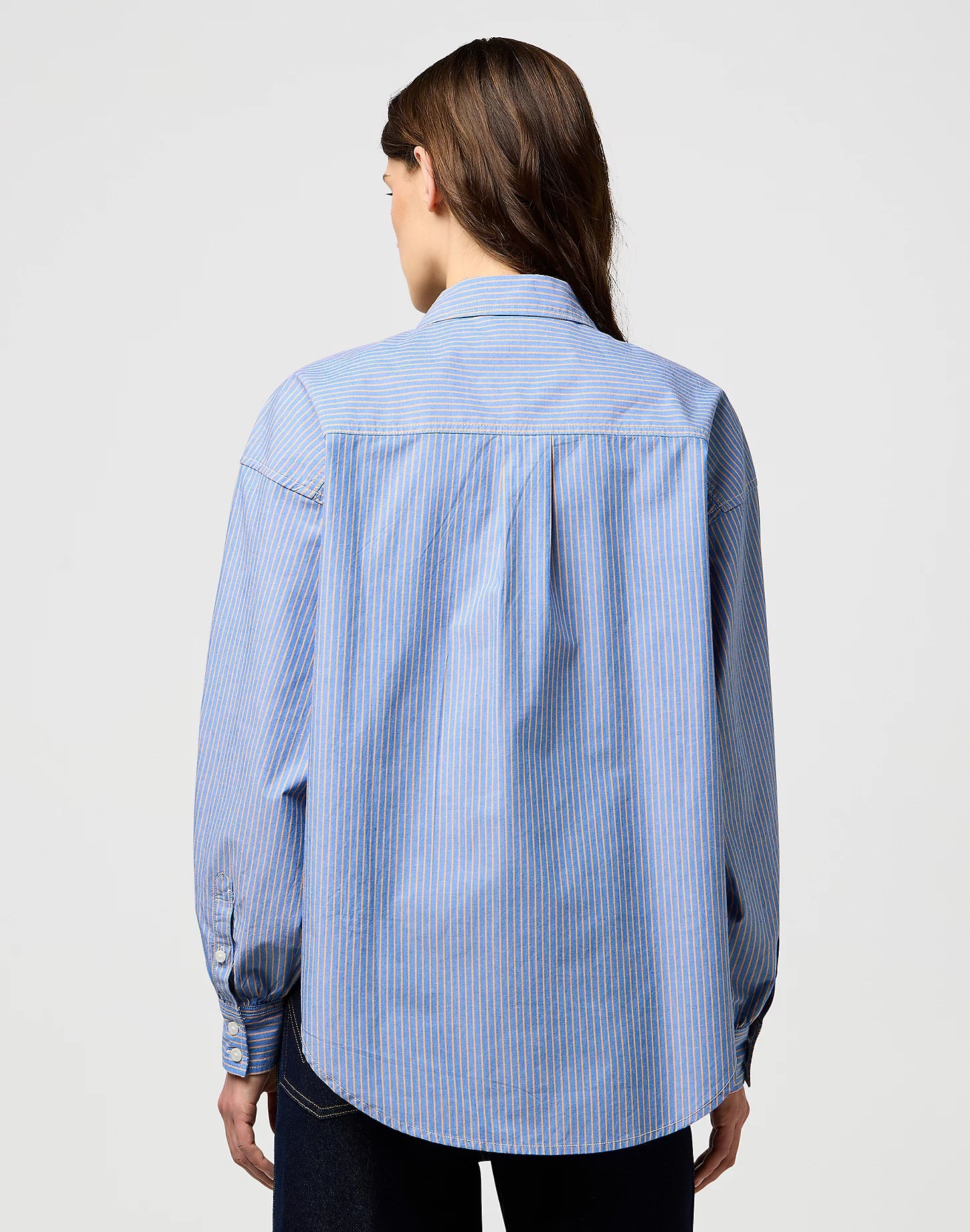 Damska Koszula Wrangler Cool Girl Blouse Dusty Blue 112370779