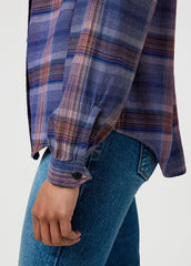 Damska Koszula Wrangler Femme Western Shirt Earth Red 112370788