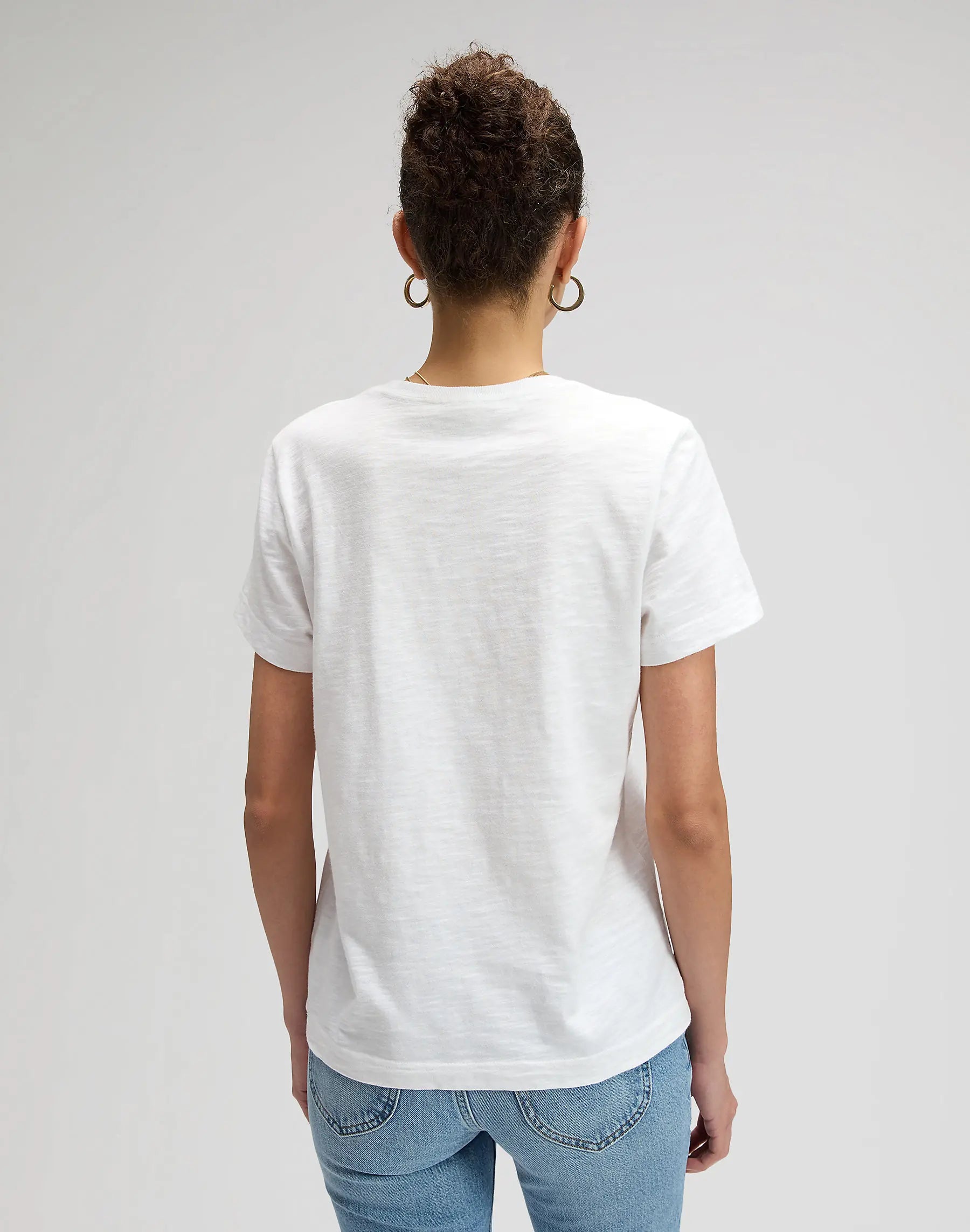 DAMSKA KOSZULKA LEE PERFECT TEE BRIGHT WHITE 112355195