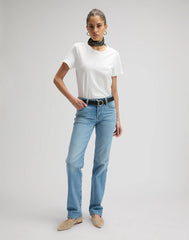 DAMSKA KOSZULKA LEE PERFECT TEE BRIGHT WHITE 112355195