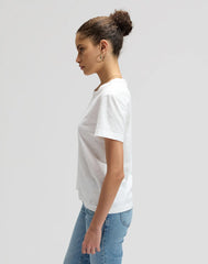 DAMSKA KOSZULKA LEE PERFECT TEE BRIGHT WHITE 112355195