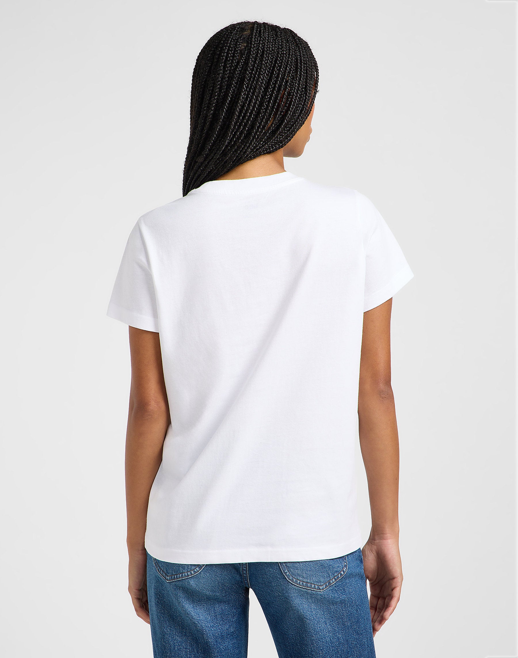 Damska Koszulka Lee Ss Crew Twinpack Black White 112363634