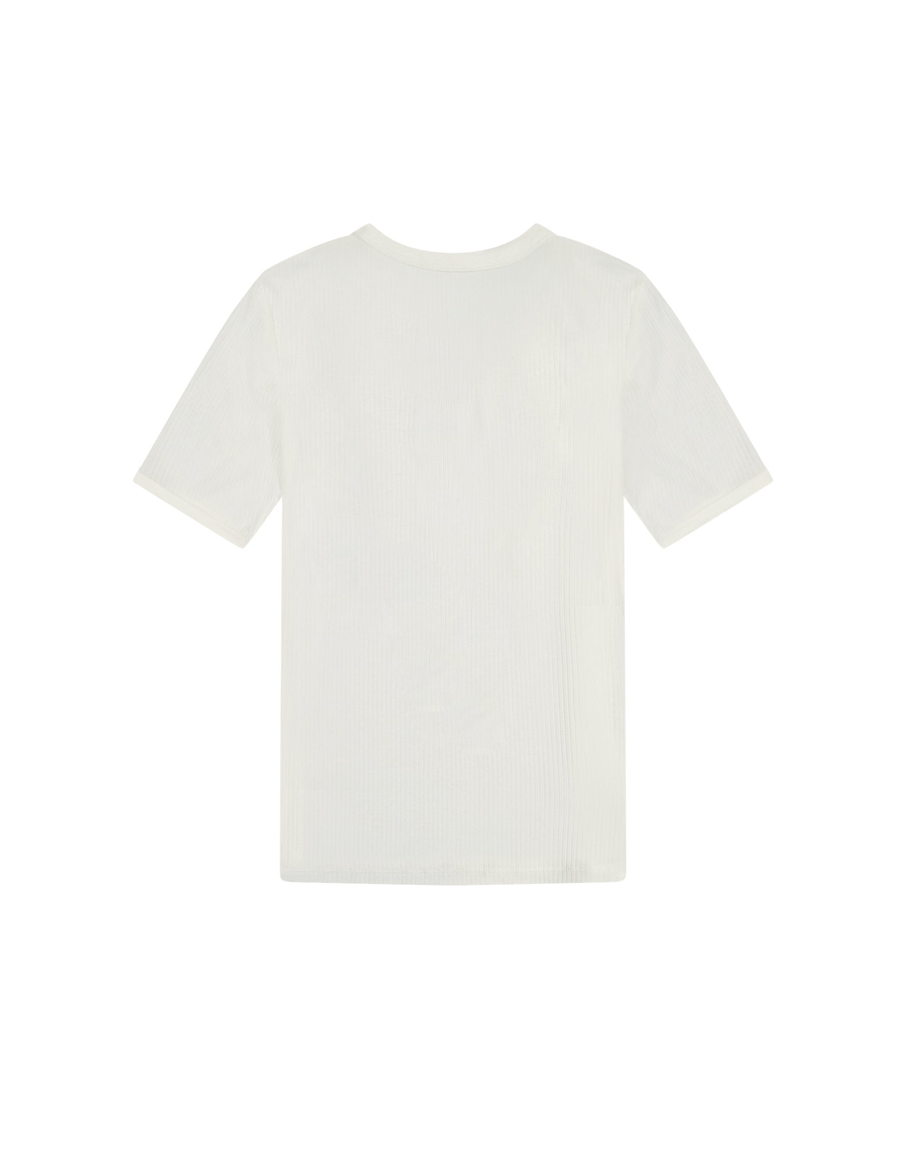 Damska Koszulka Wrangler Femme Knit Henley Worn White 112370743