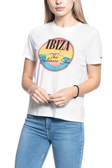 DAMSKA KOSZULKA WRANGLER HIGH RIB REGULAR TEE OFF WHITE W7N9EV737 112131986