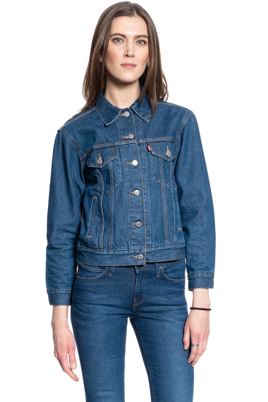 DAMSKA KURTKA JEANSOWA LEVI’S Ex- Boyfriend Trucker 299440011
