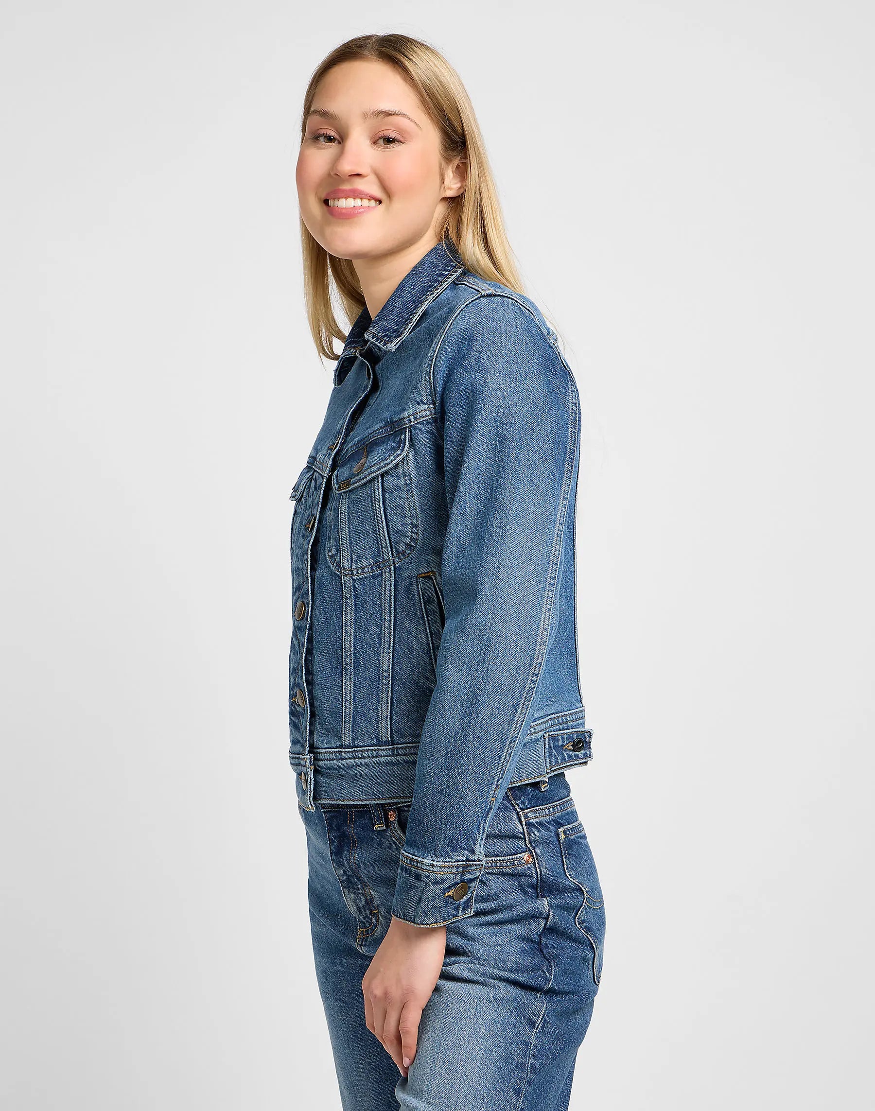 DAMSKA KURTKA LEE RIDER JACKET CLASSIC INDIGO 112341297