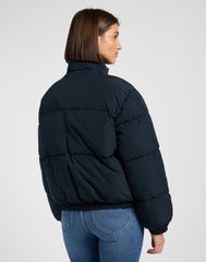 Damska Kurtka Puchowa Lee Rider Puffer Jacket Black 112370872