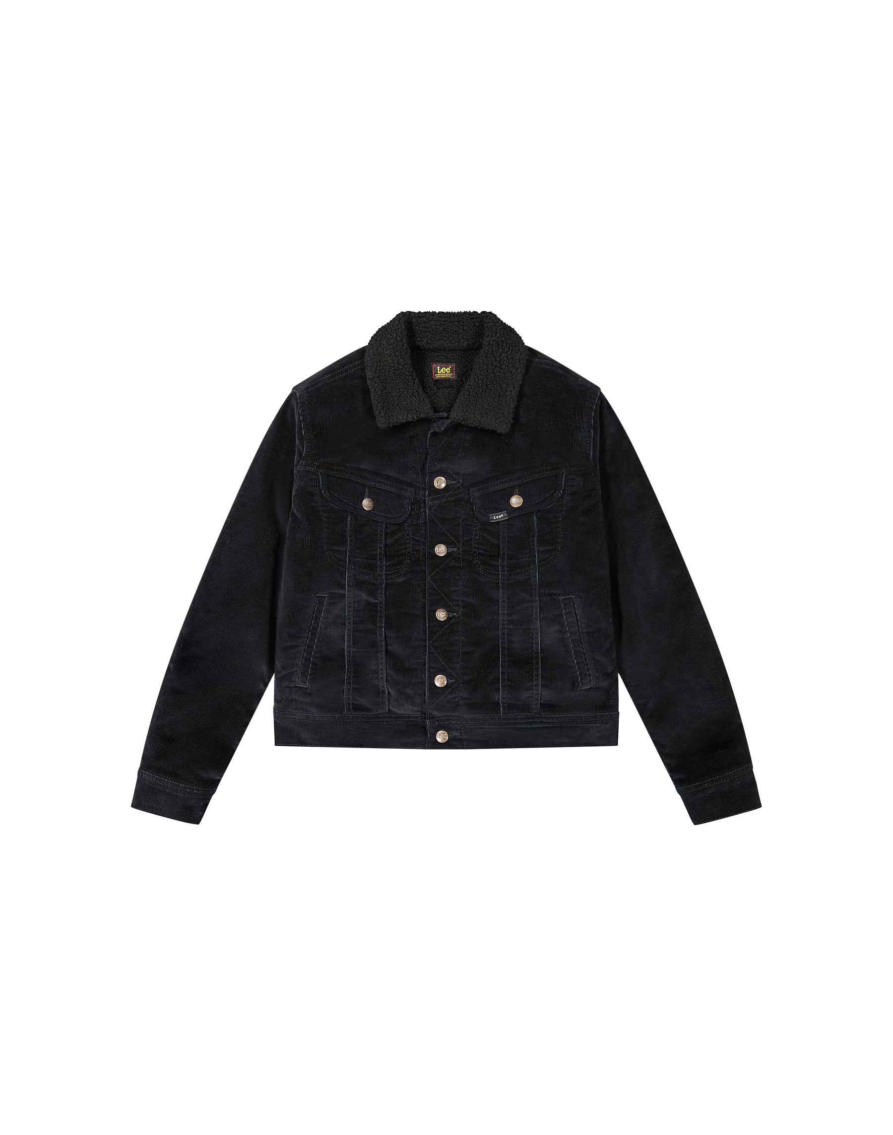 Damska Kurtka Lee Sherpa Rider JKT Unionall Black 112370870