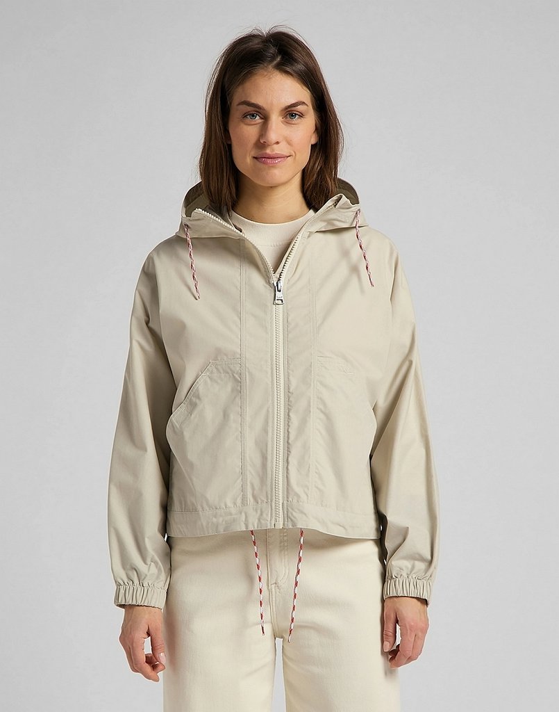 DAMSKA KURTKA PRZEJŚCIOWA LEE FISHERMAN JACKET SHARK BONE L57LSYOZ 112113172