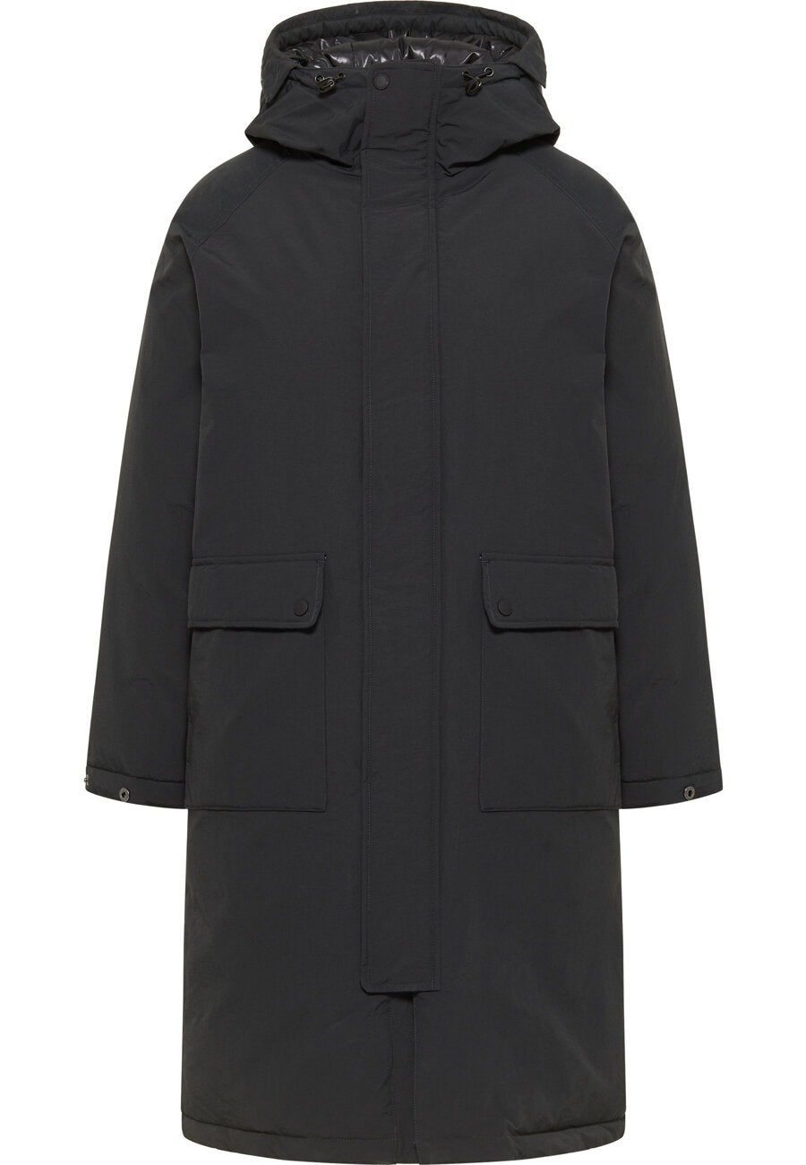 DAMSKA KURTKA ZIMOWA PIKOWANA MUSTANG Long Parka Moonless Night 1014581 4137