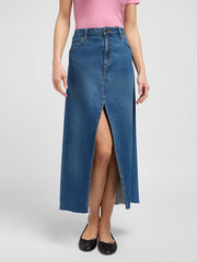 DAMSKA SPÓDNICA LEE MAXI SKIRT SUNKEN WATERFALL 112349007