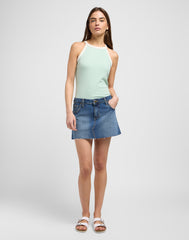 Damska Spódnica Lee Mini Skirt Facets of Blue 112349008
