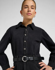 Damska Sukienka Lee Longsleeve Dress Dark Memory 112370995